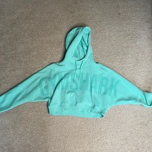 Gymshark crop top hoodie